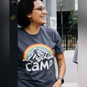 Camp Brand Goods Classic Rainbow Tee